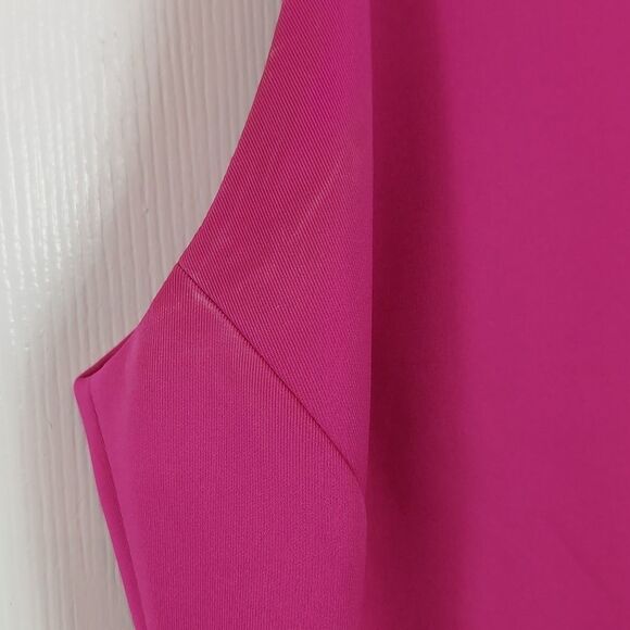 Ted Baker London Andice Fuschia Bodycon Midi Dress Sz 4 - Picture 7 of 15